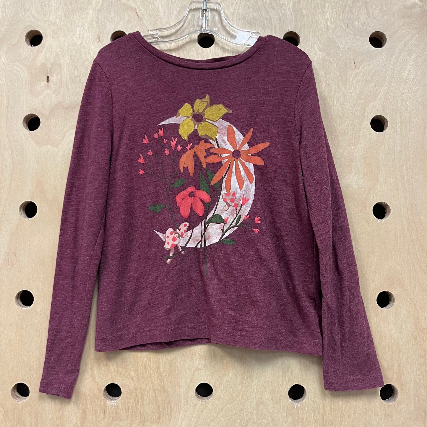 Plum Floral Moon Long Sleeve