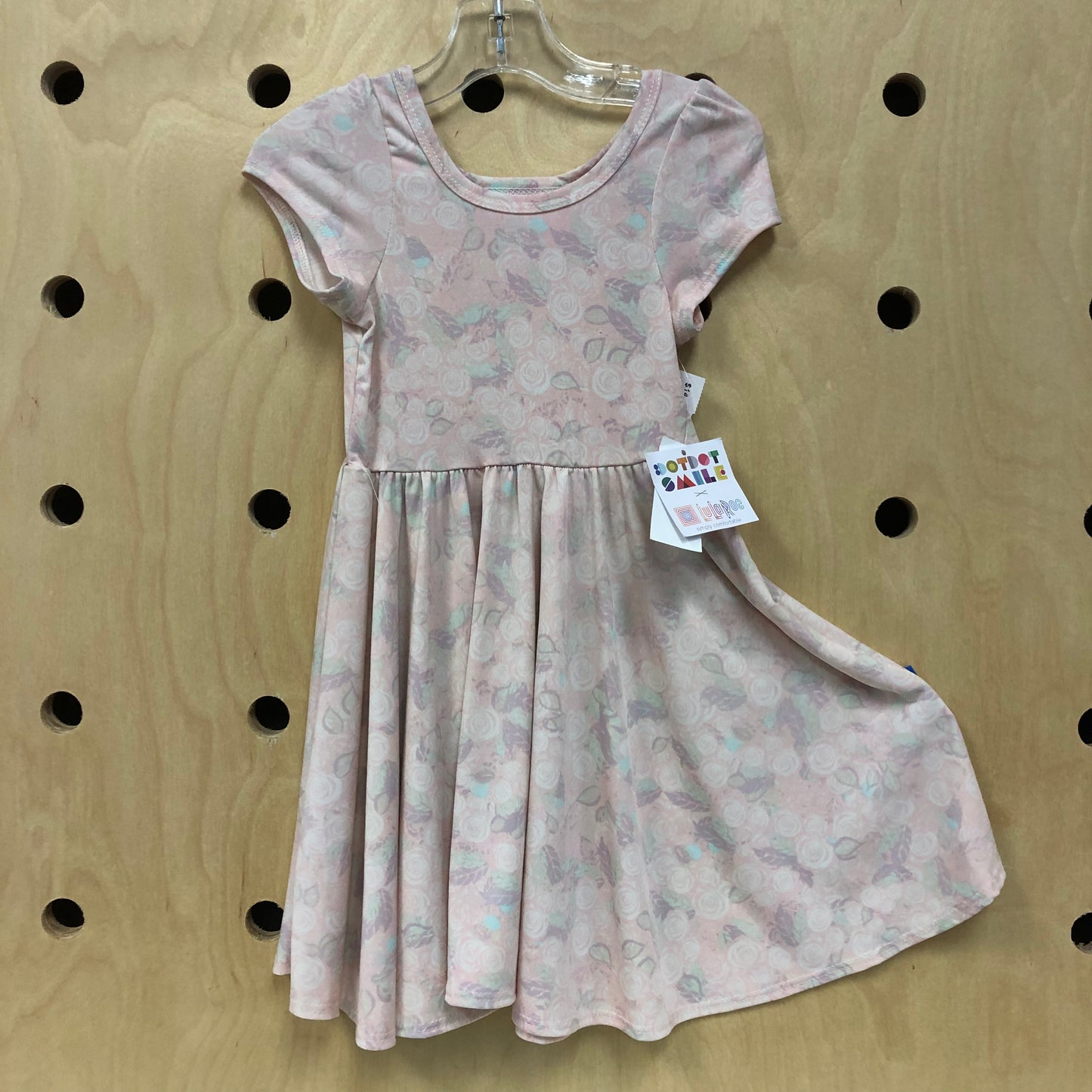 Pink & Blue Floral Dress NEW!