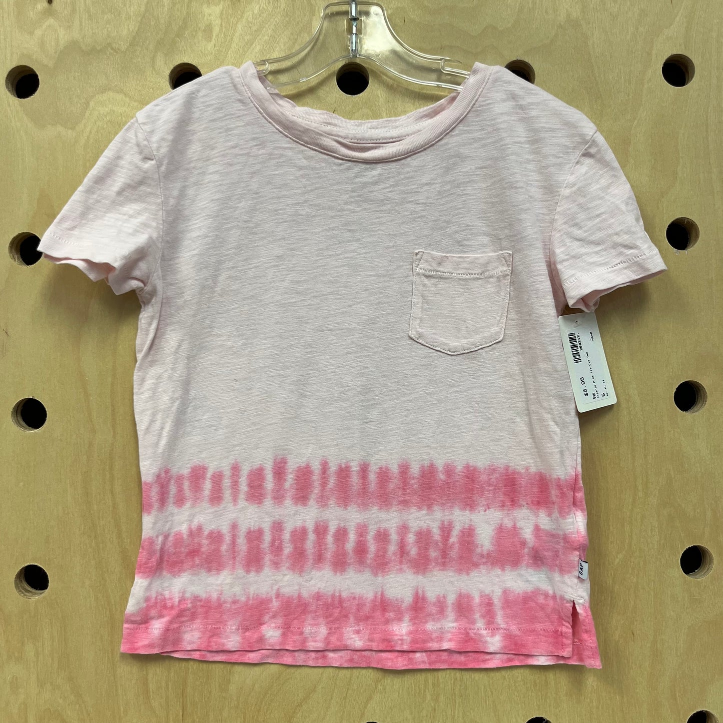 Organic Pink Tie Dye Tee