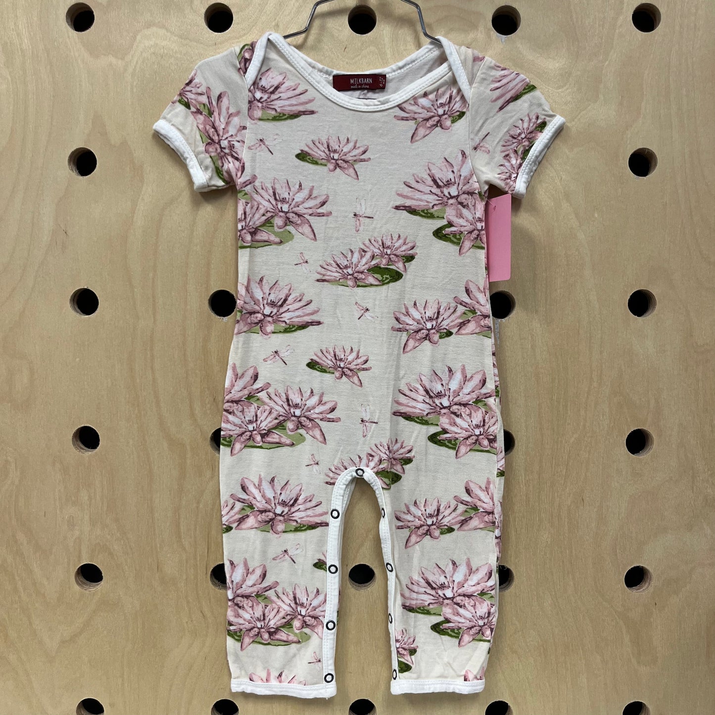 Cream Lotus Bamboo Romper