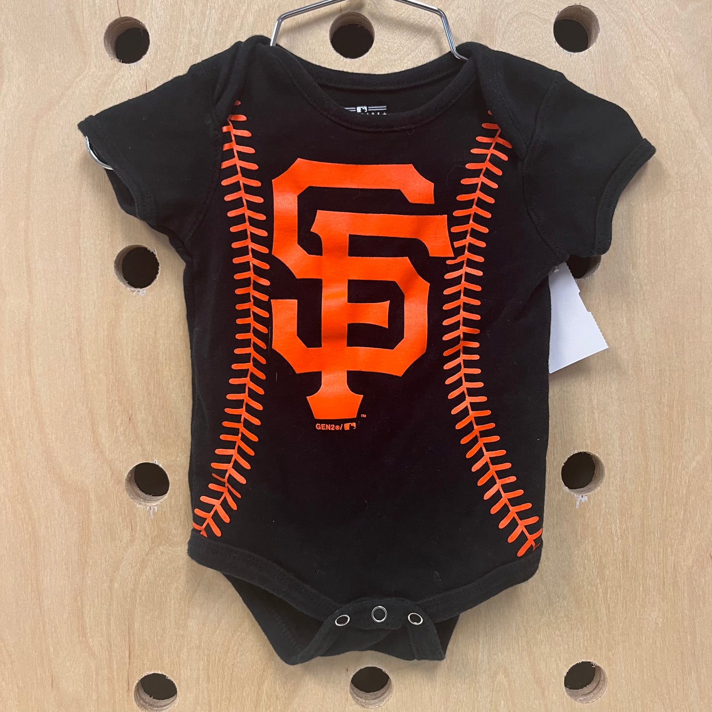 Black SF Giants Onesie