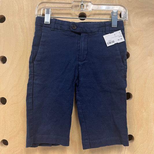 Navy Blue Pocket Shorts