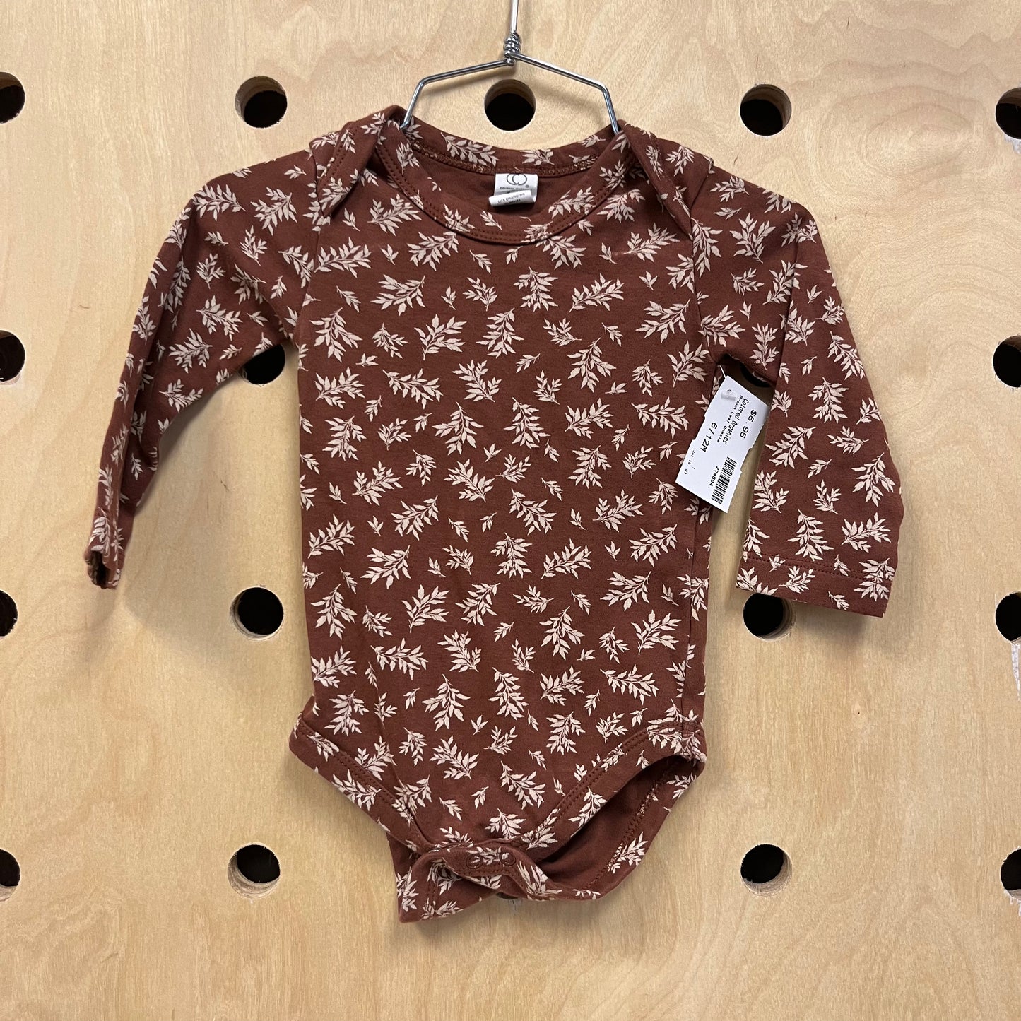 Brown Leaf Onesie