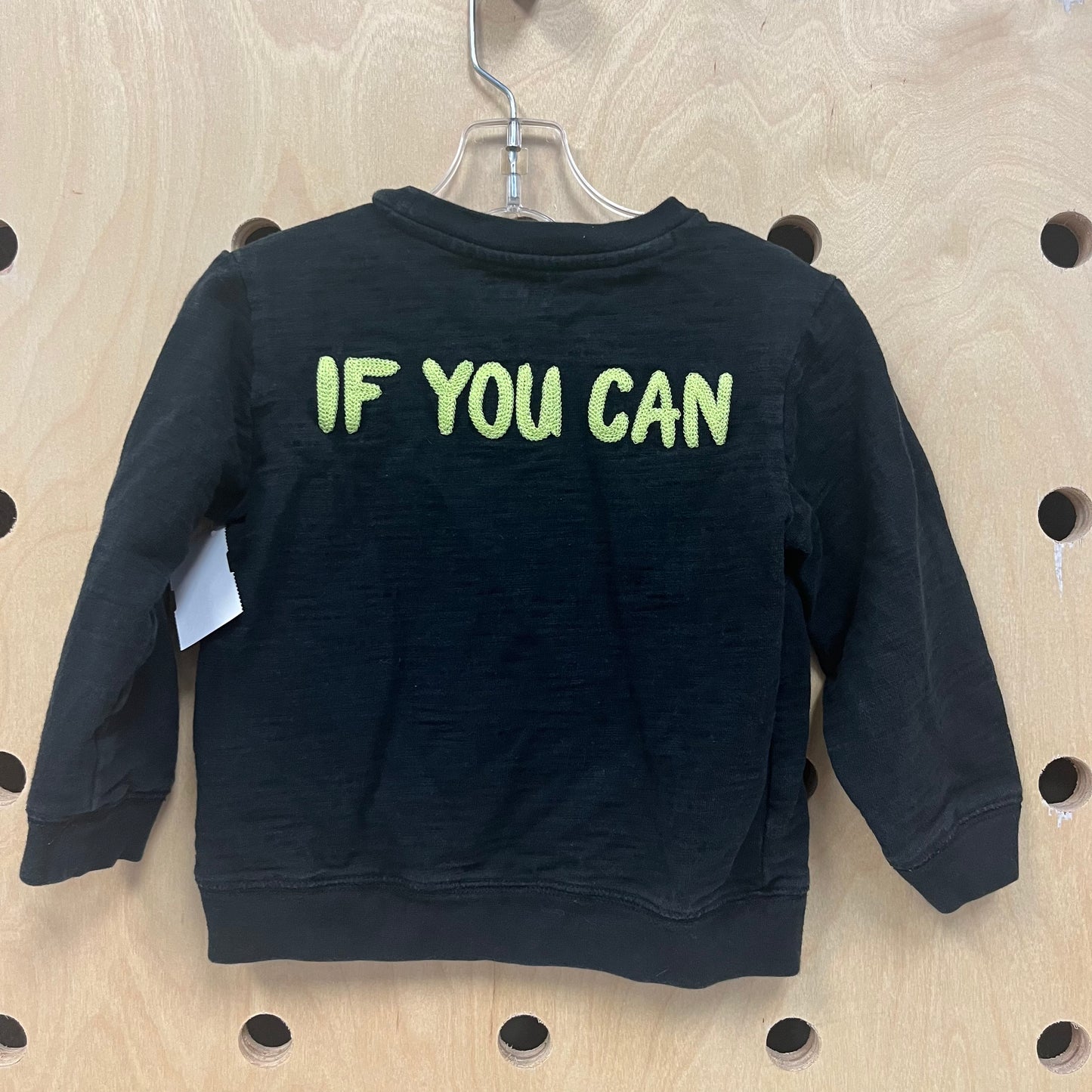 Black Catch Me Pullover