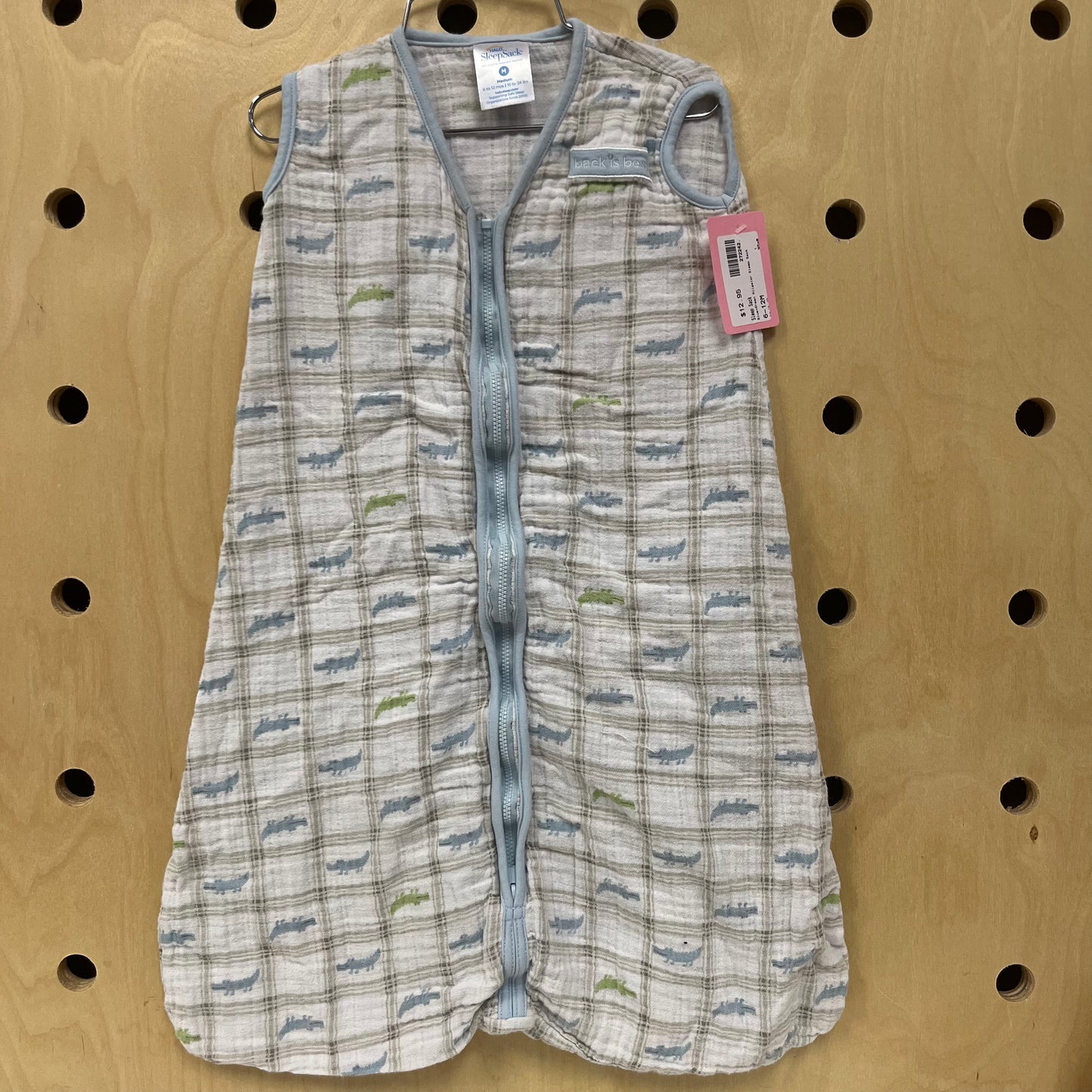 Blue+Green Aligator Sleep Sack