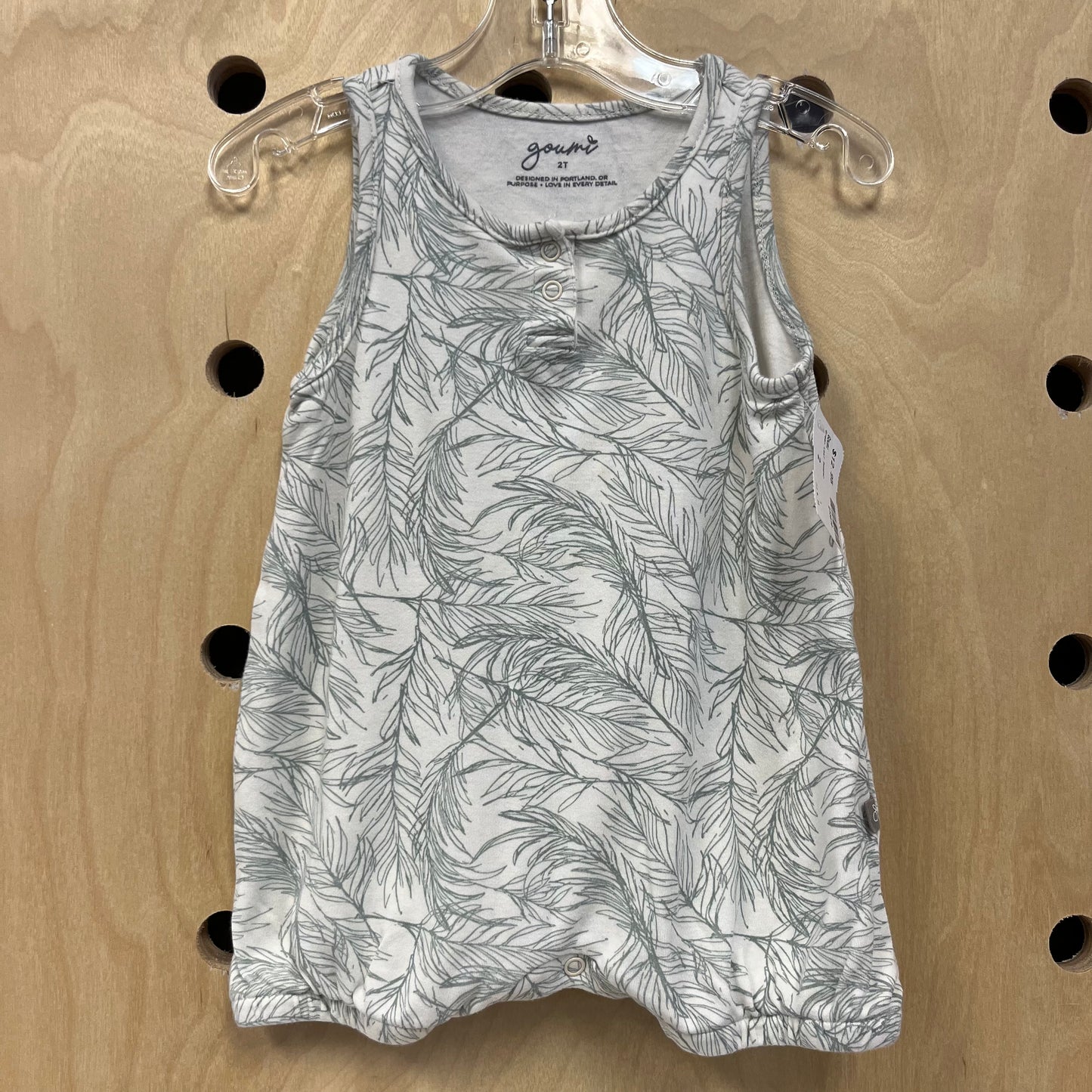 Green Leaf Romper