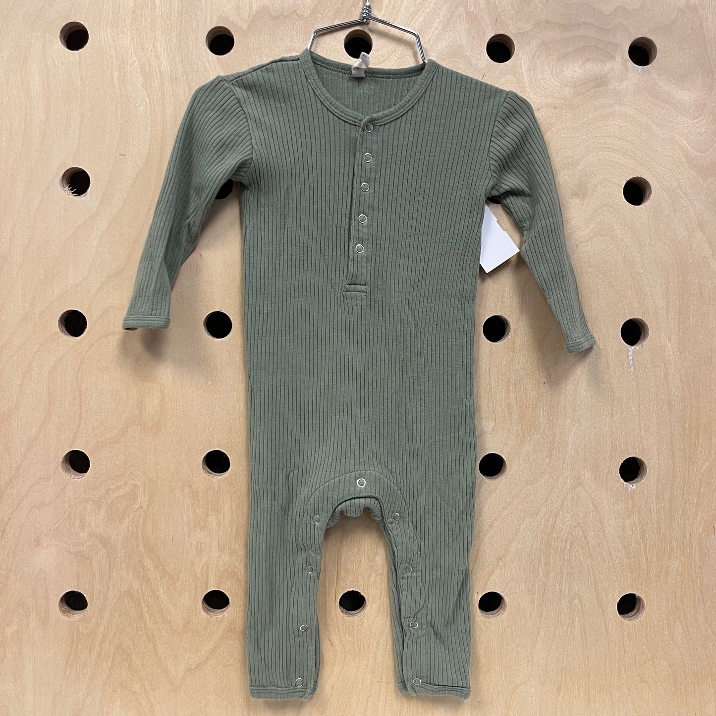 Green Knit Bodysuit