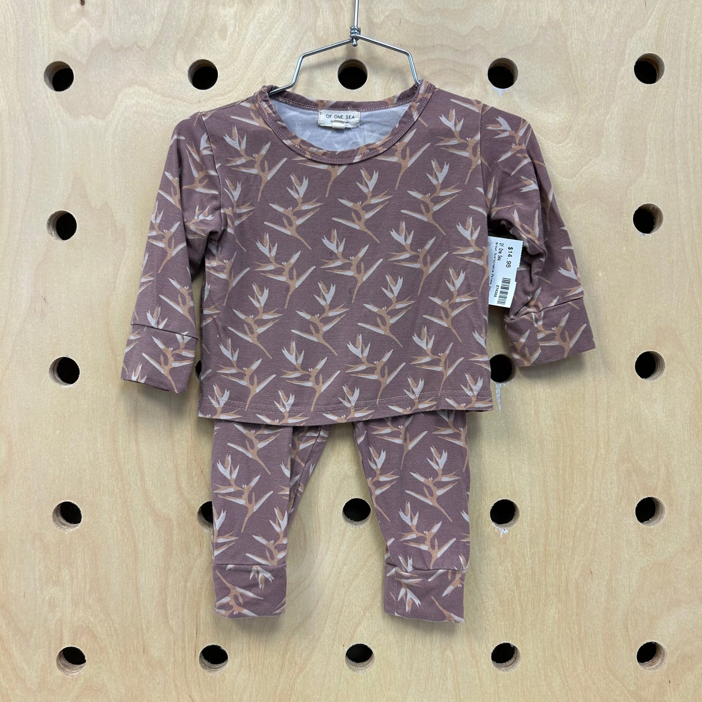 Brown Sustainable Pajama Set