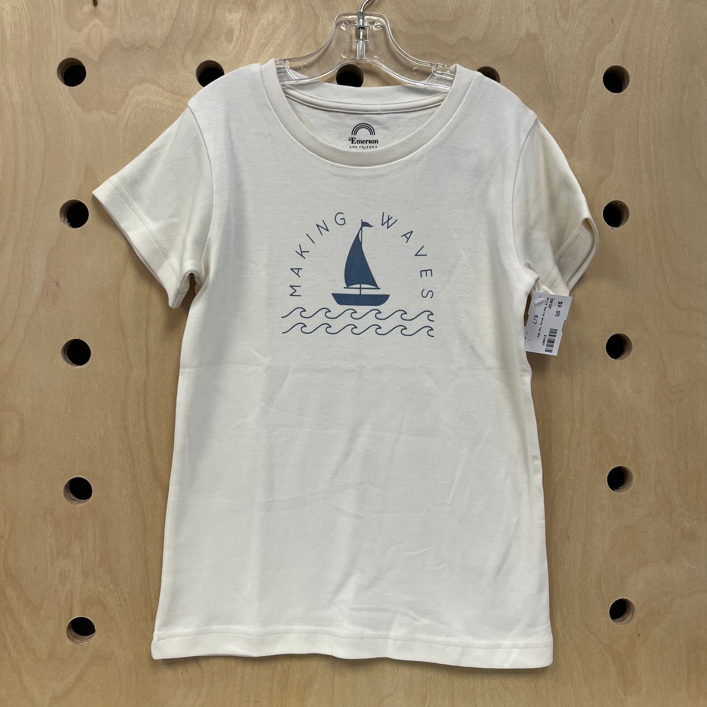 White Making Waves Tee NEW!