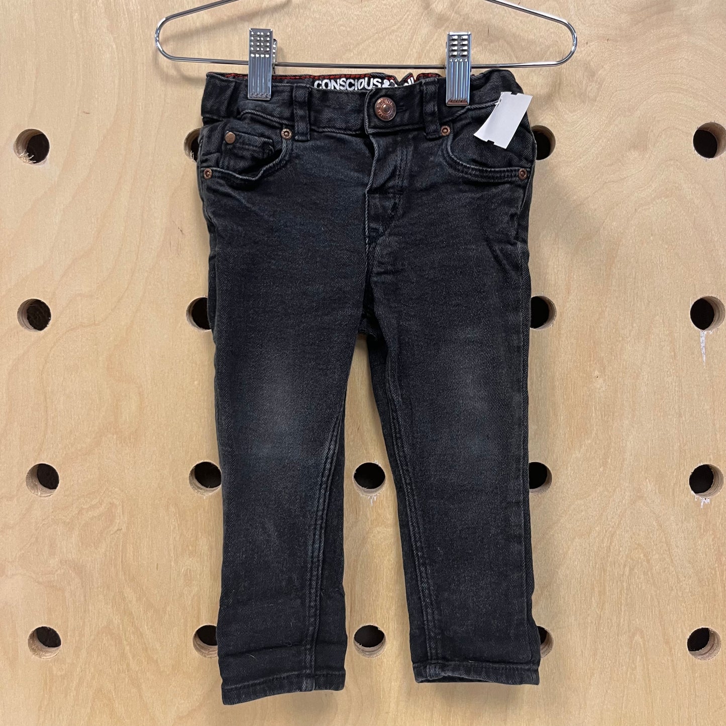 Black Slim Fit Denim
