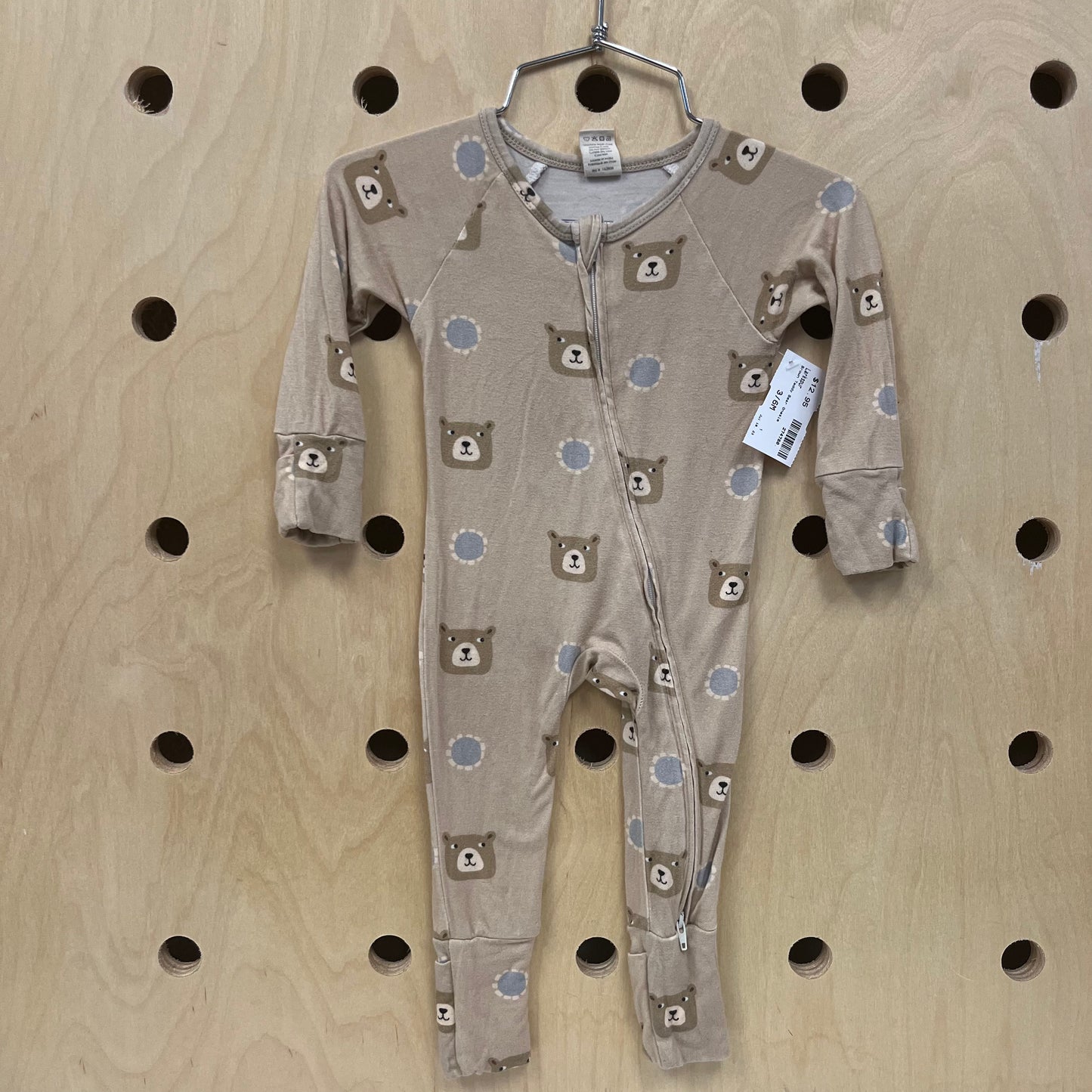 Brown Teddy Bear Romper