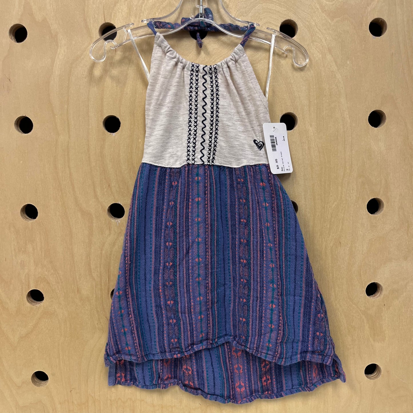 Purple Halter Dress
