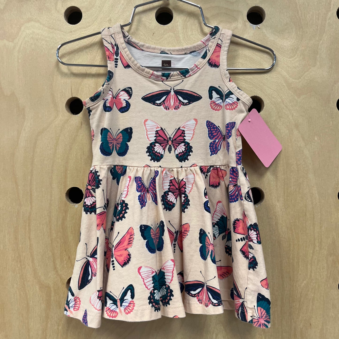 Pink Butterfly Dress
