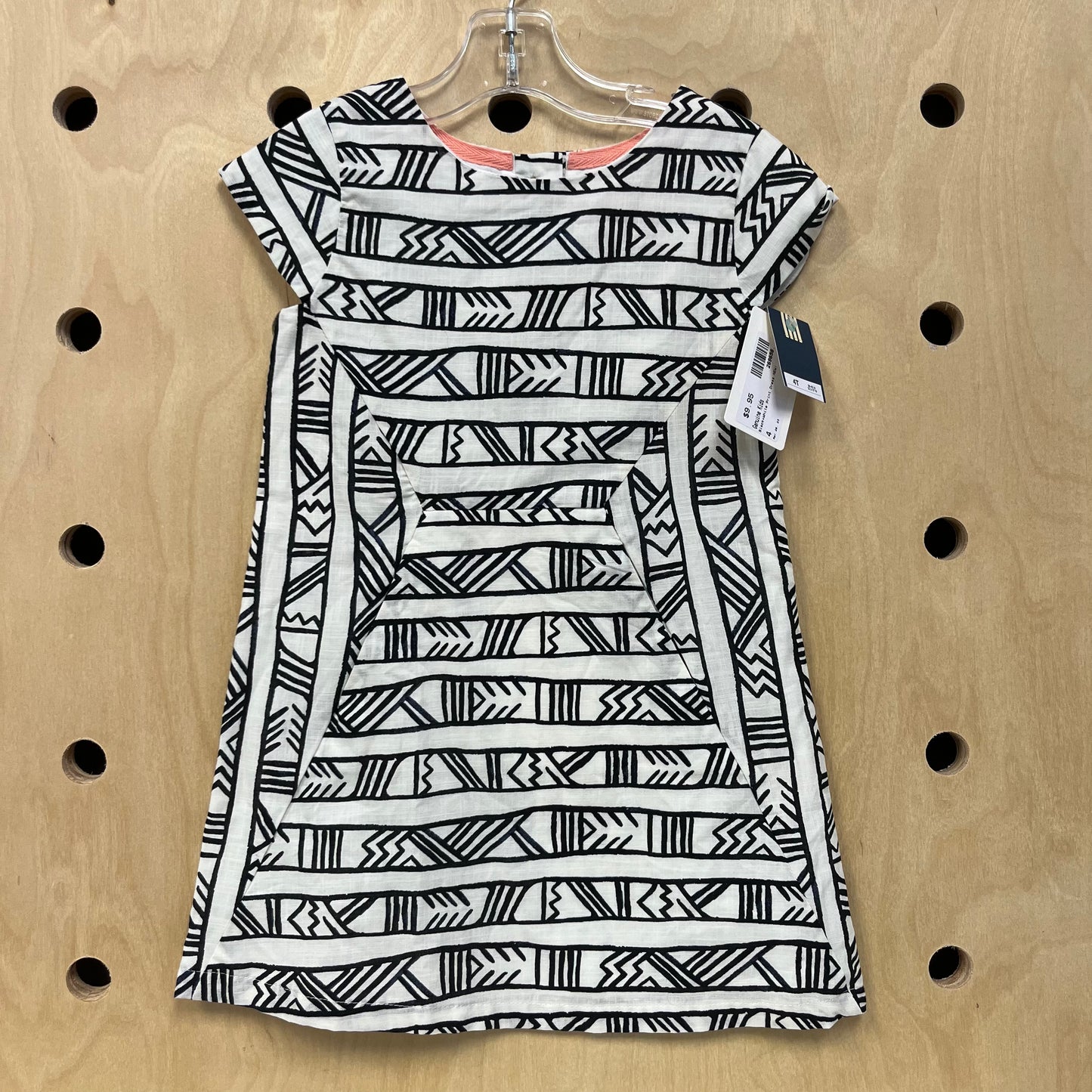 Black+White Print Dress NEW!