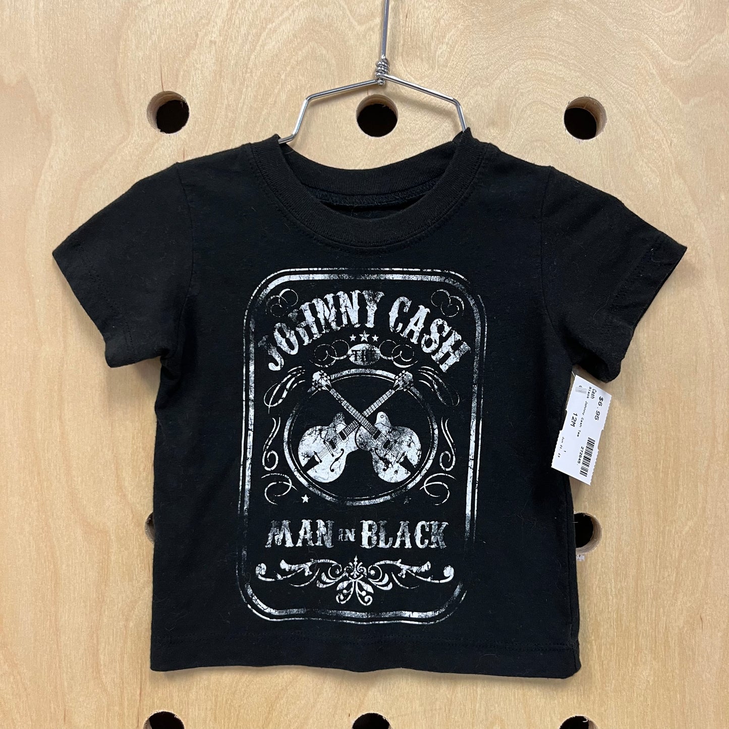 Black Johnny Cash Tee