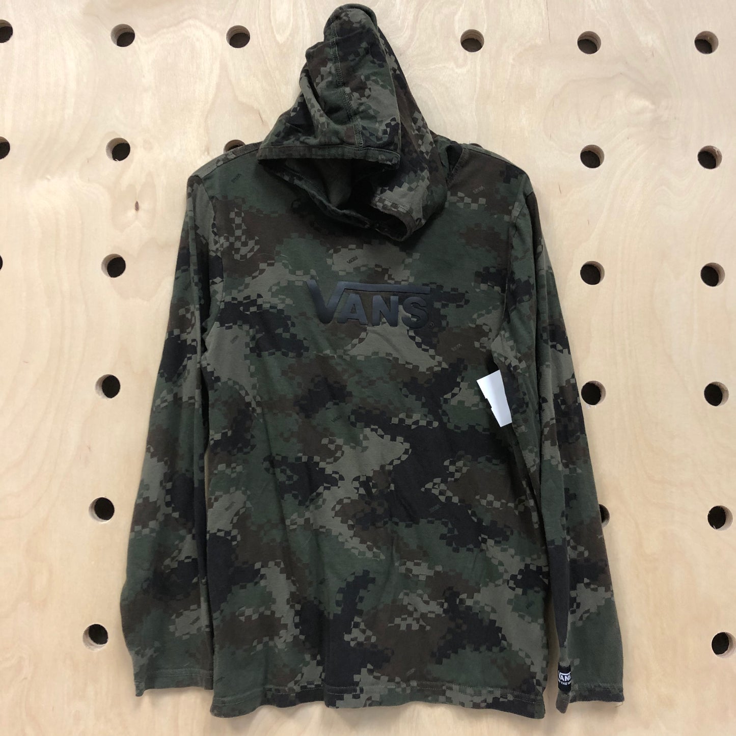 Green Digi Camo Hoodie Tee