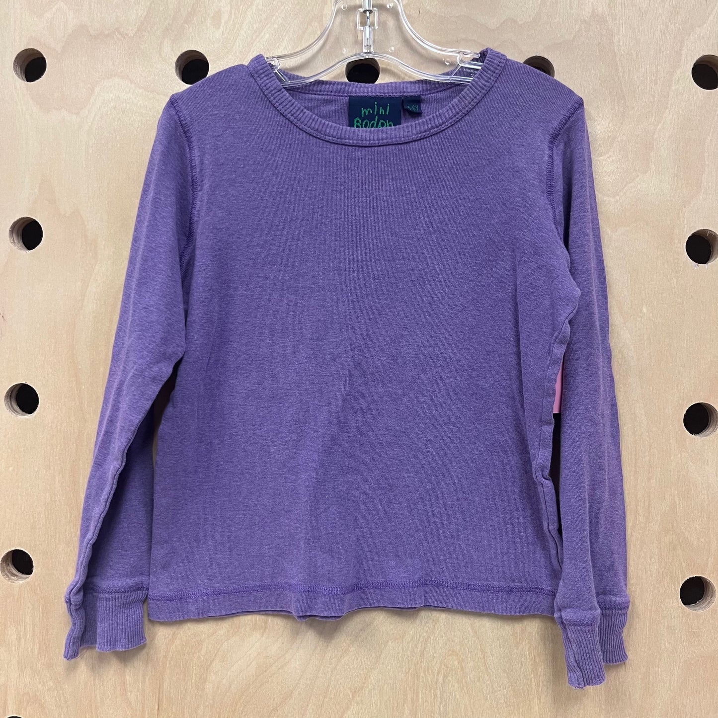 Purple LS Tee