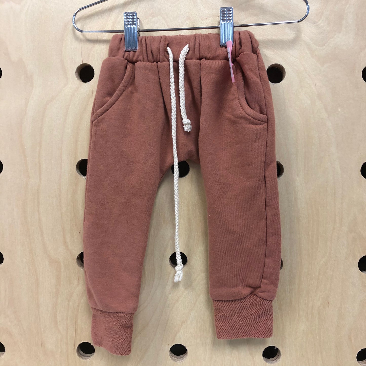 Brown Drawstring Joggers