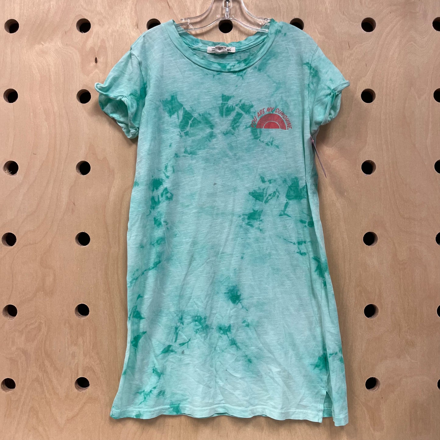 Blue You Are My Sunshine Tie Dye Dress