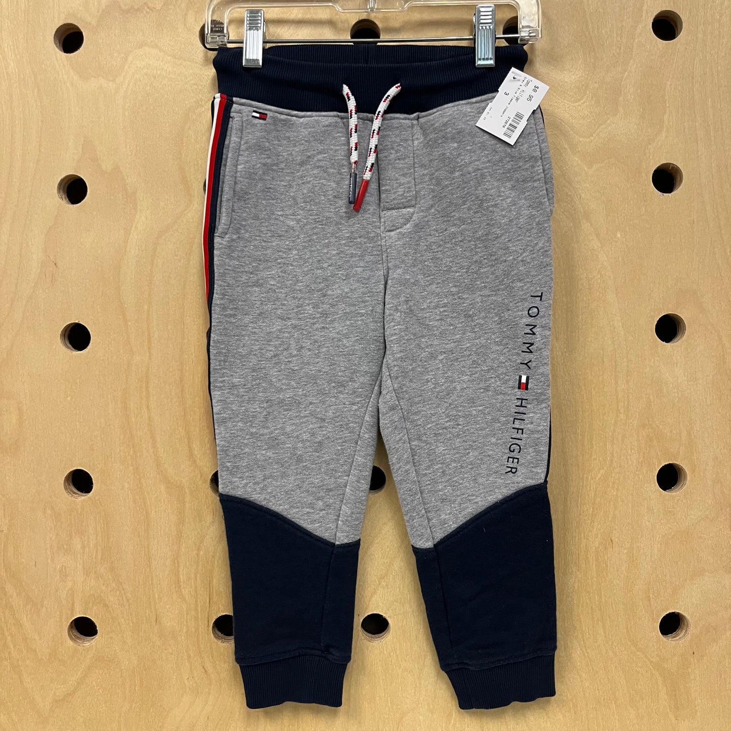 Grey & Blue Fleece Joggers