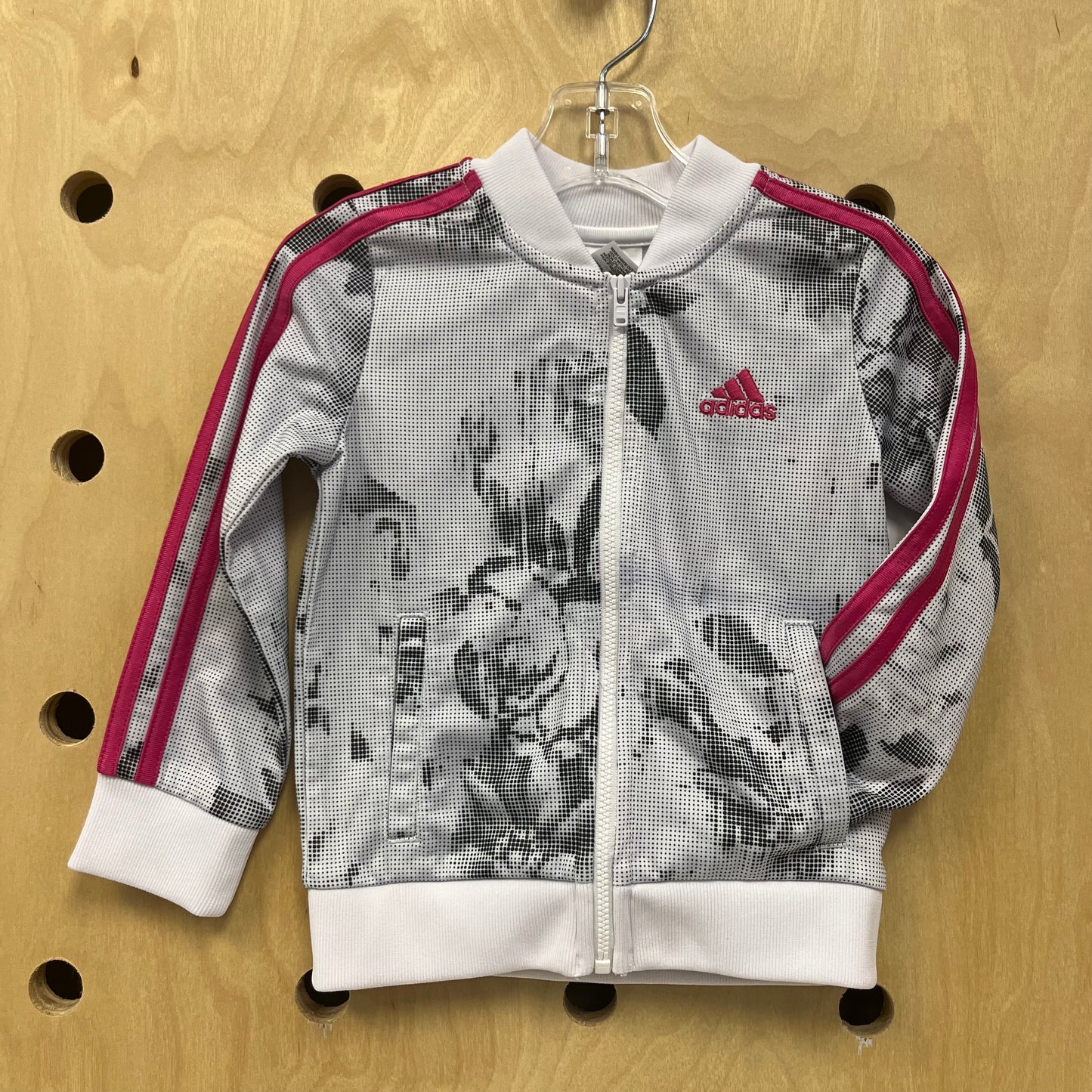 Black & White Zip Up