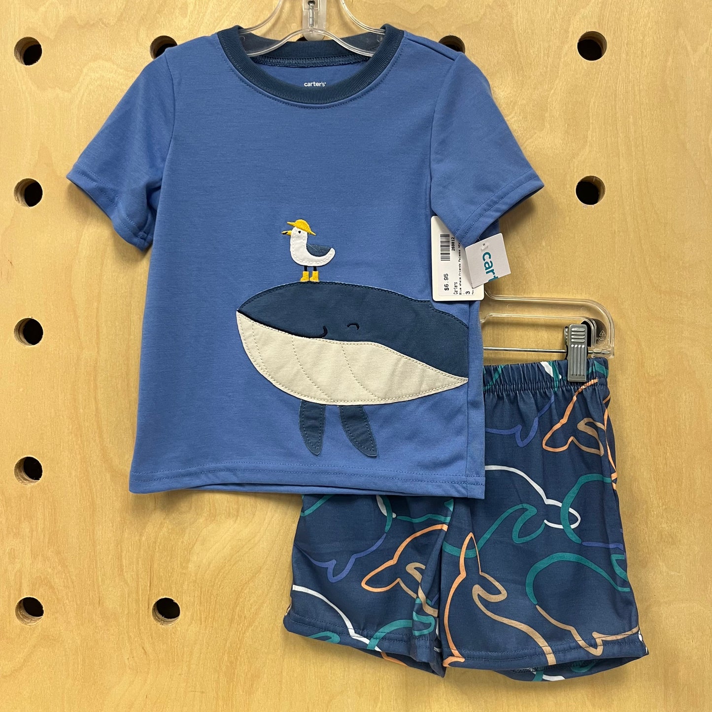 Blue Whale Friends Pajamas NEW!