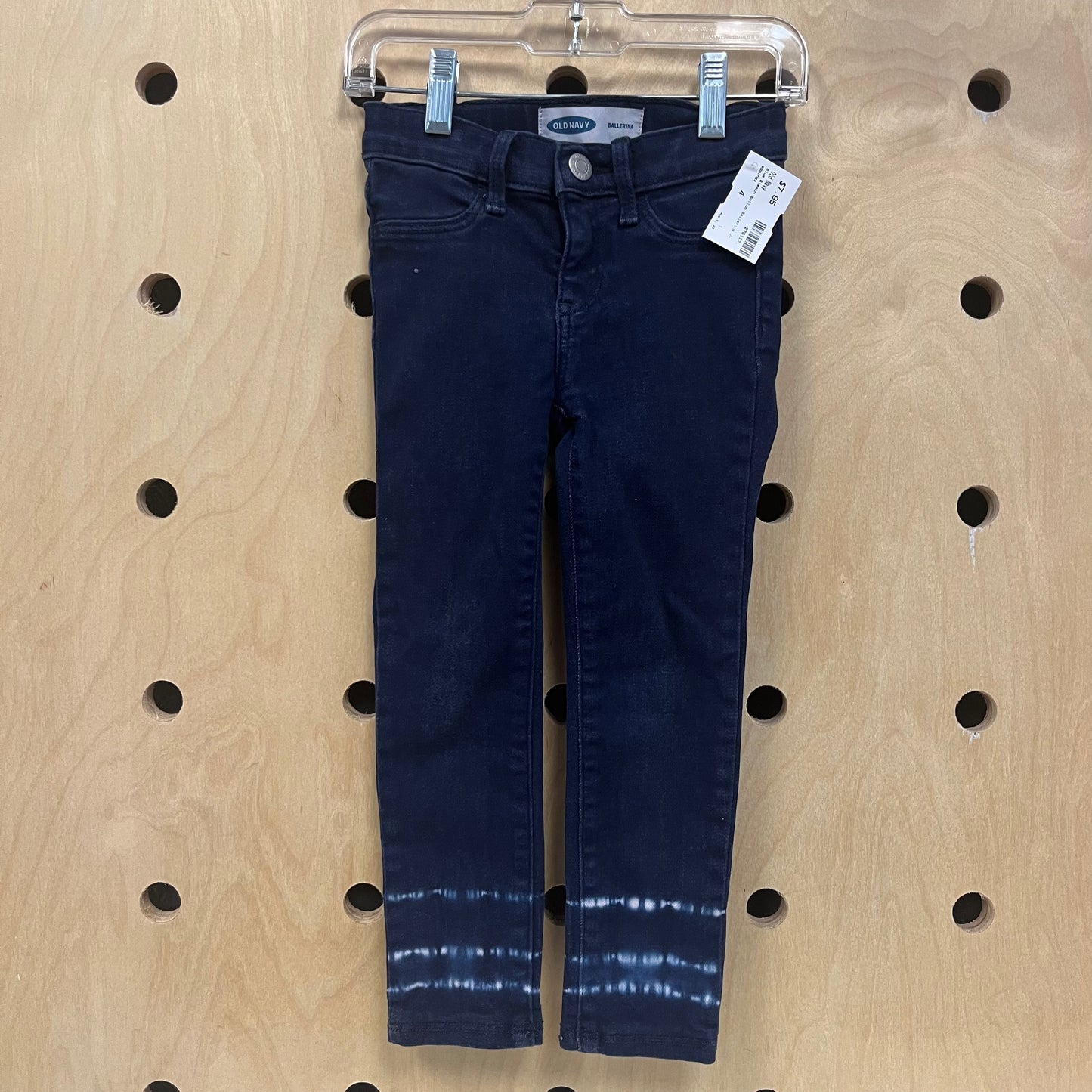 Blue Bleach Bottom Ballerina Jeggings
