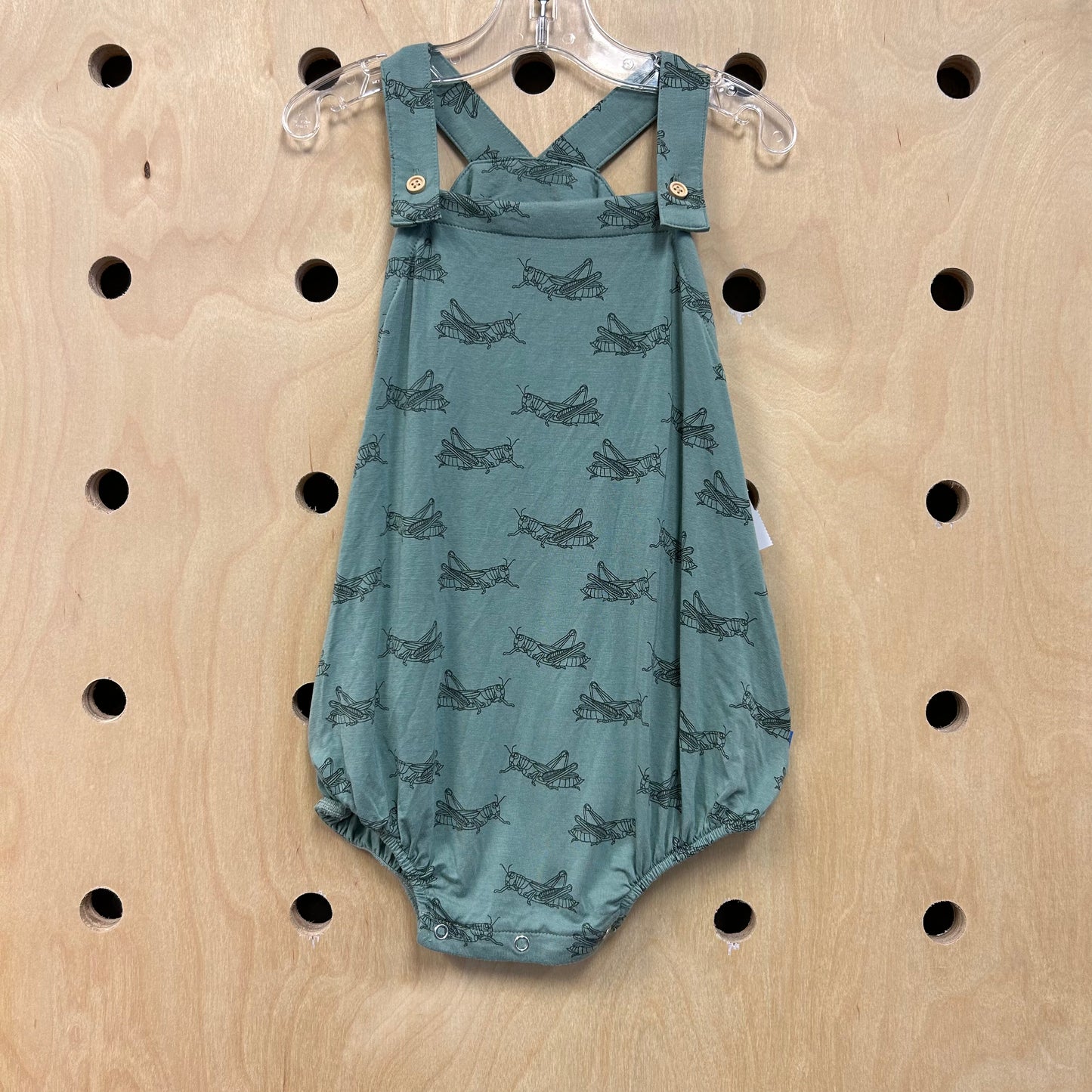 Sage Grasshopper Romper