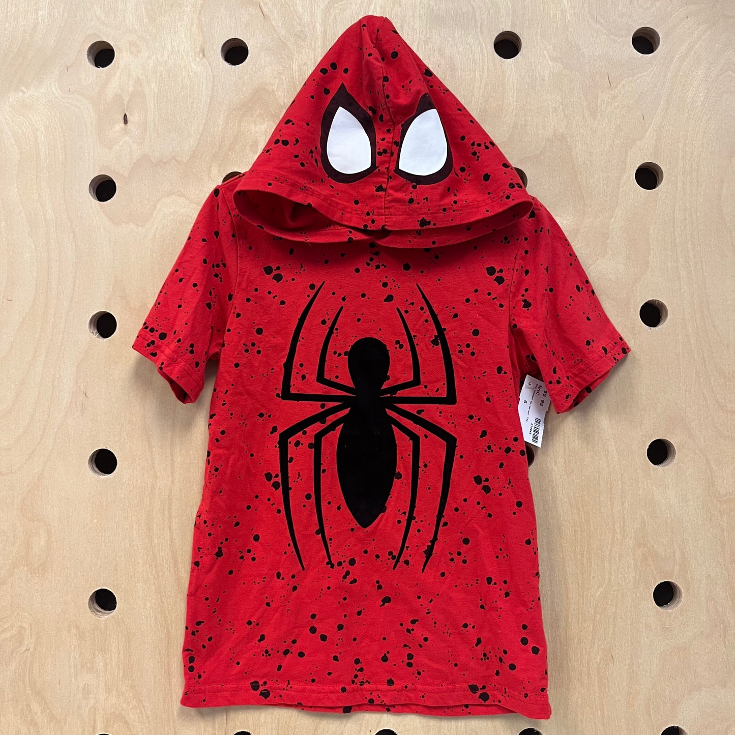Red Hooded Spiderman Tee