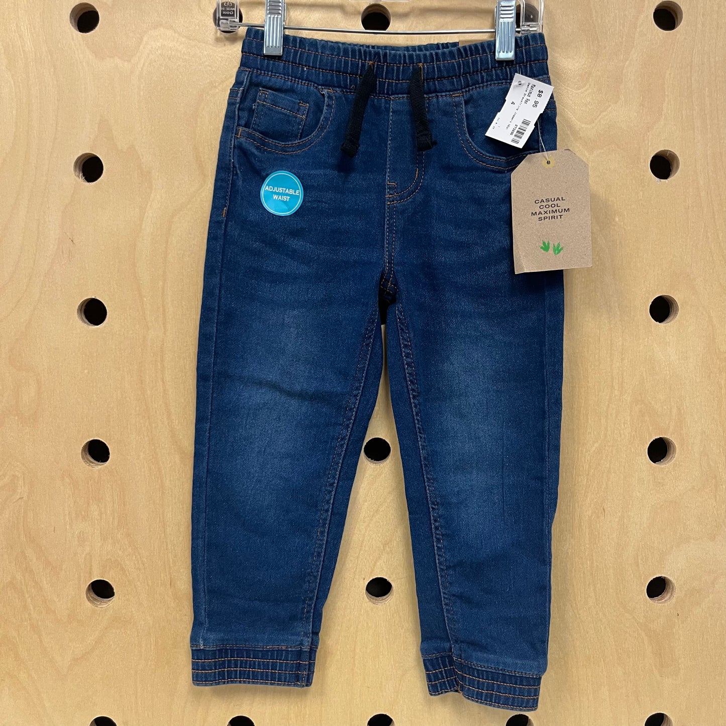 Denim Drawstring Joggers NEW!