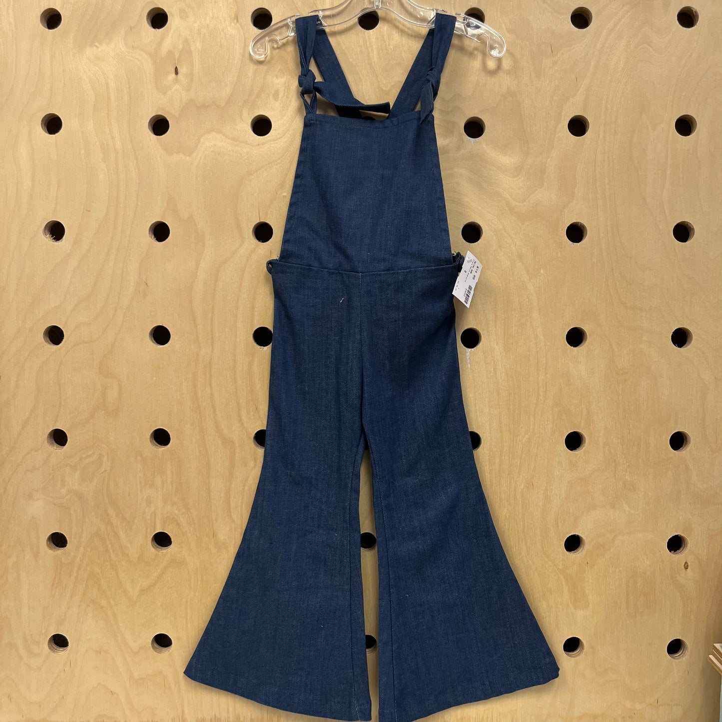 Flare Denim Overalls