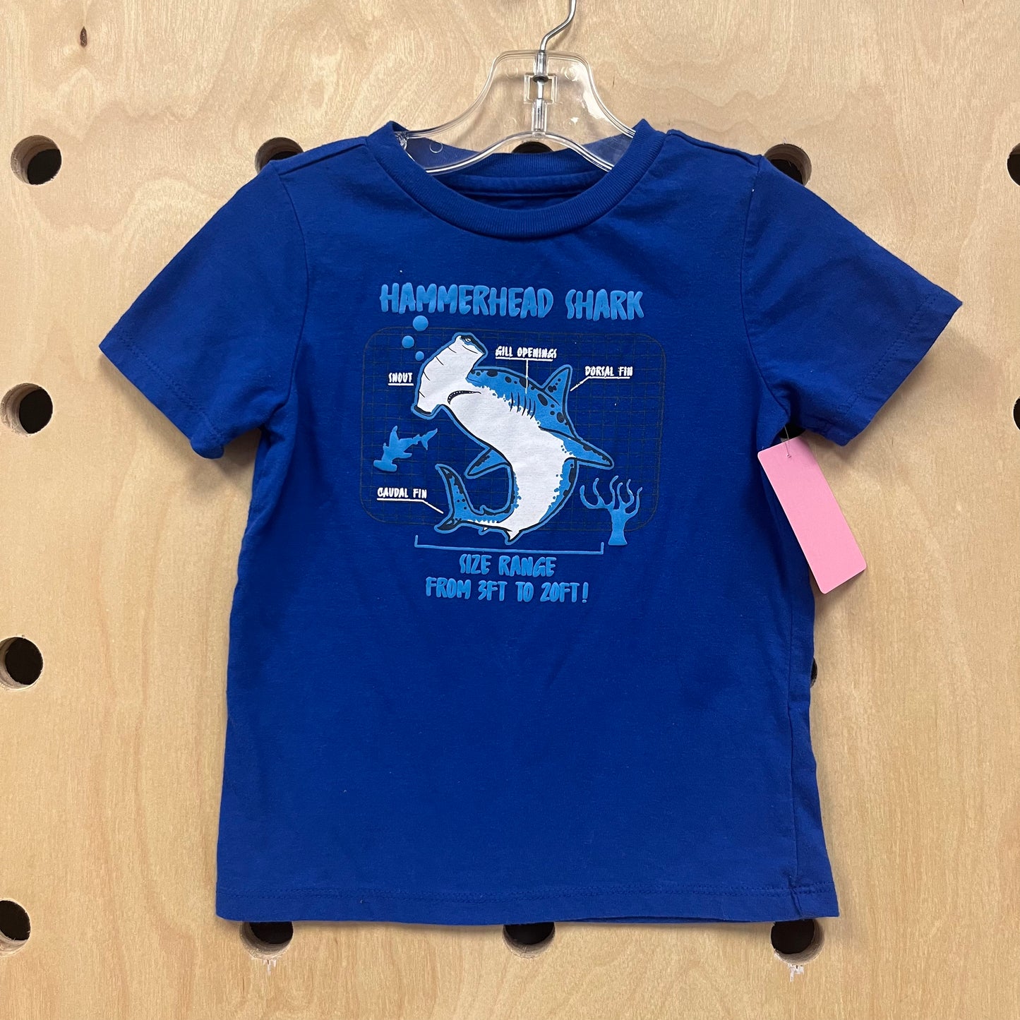 Blue Hammerhead Shark Tee