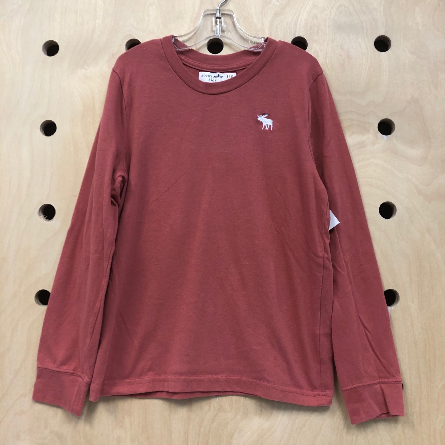 Rust Red Long Sleeve Tee