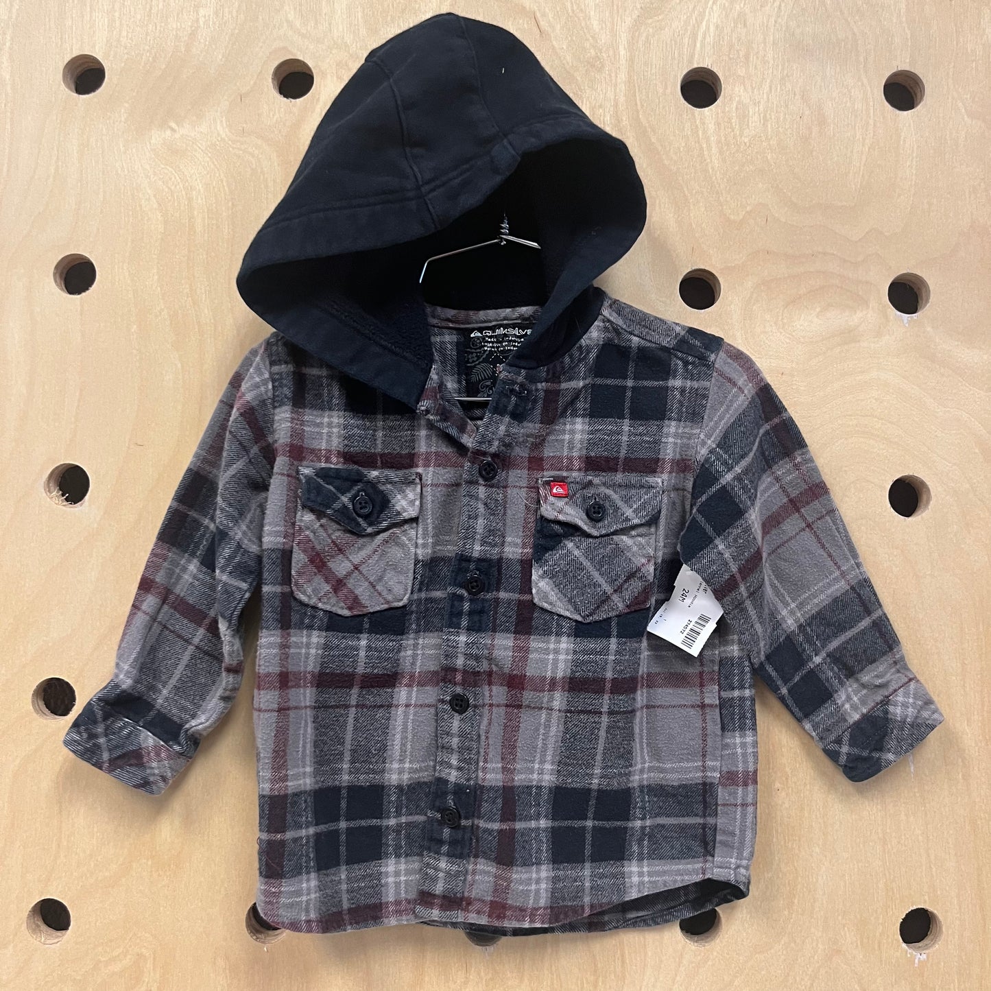 Grey Flannel Hoodie