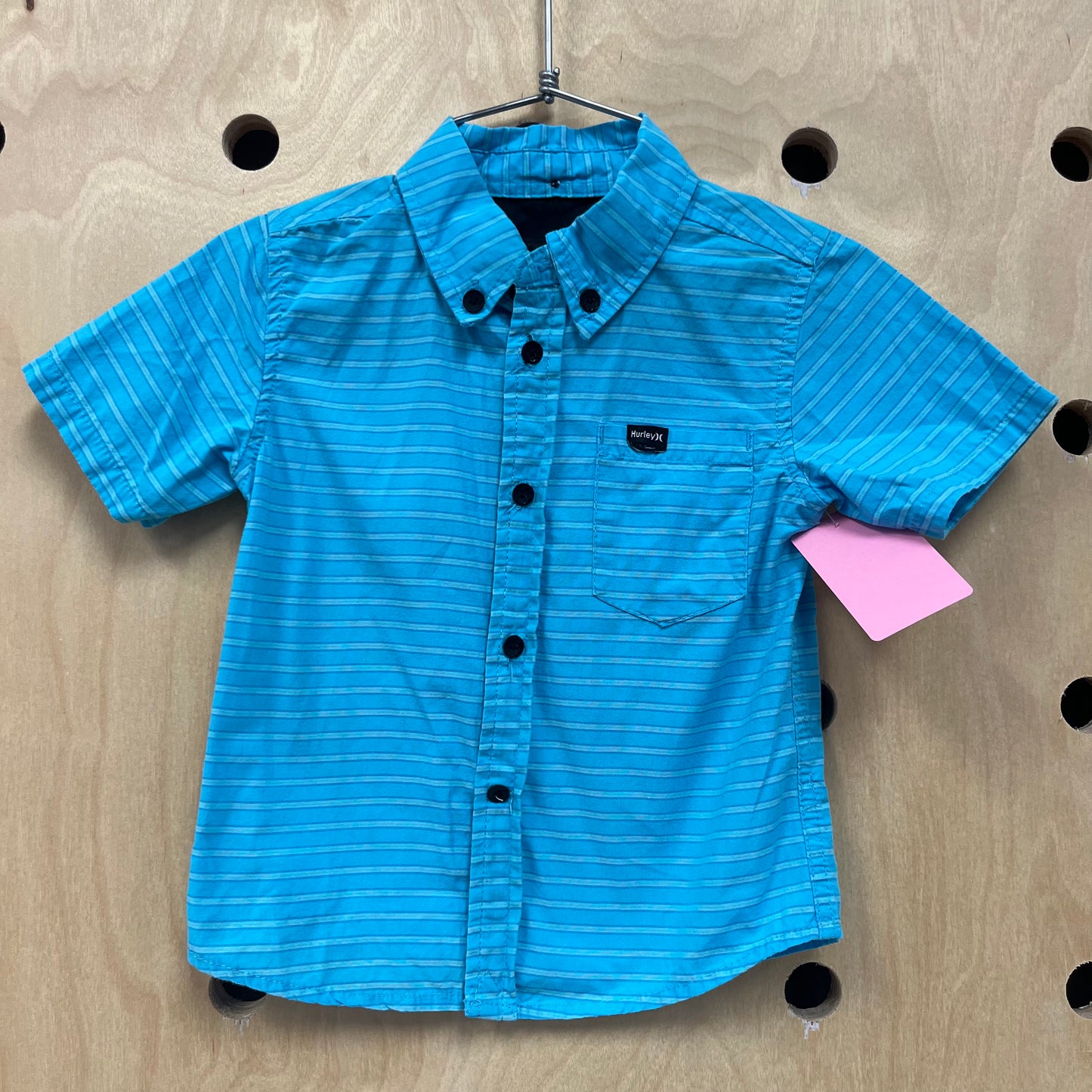 Blue Striped Button Up Shirt