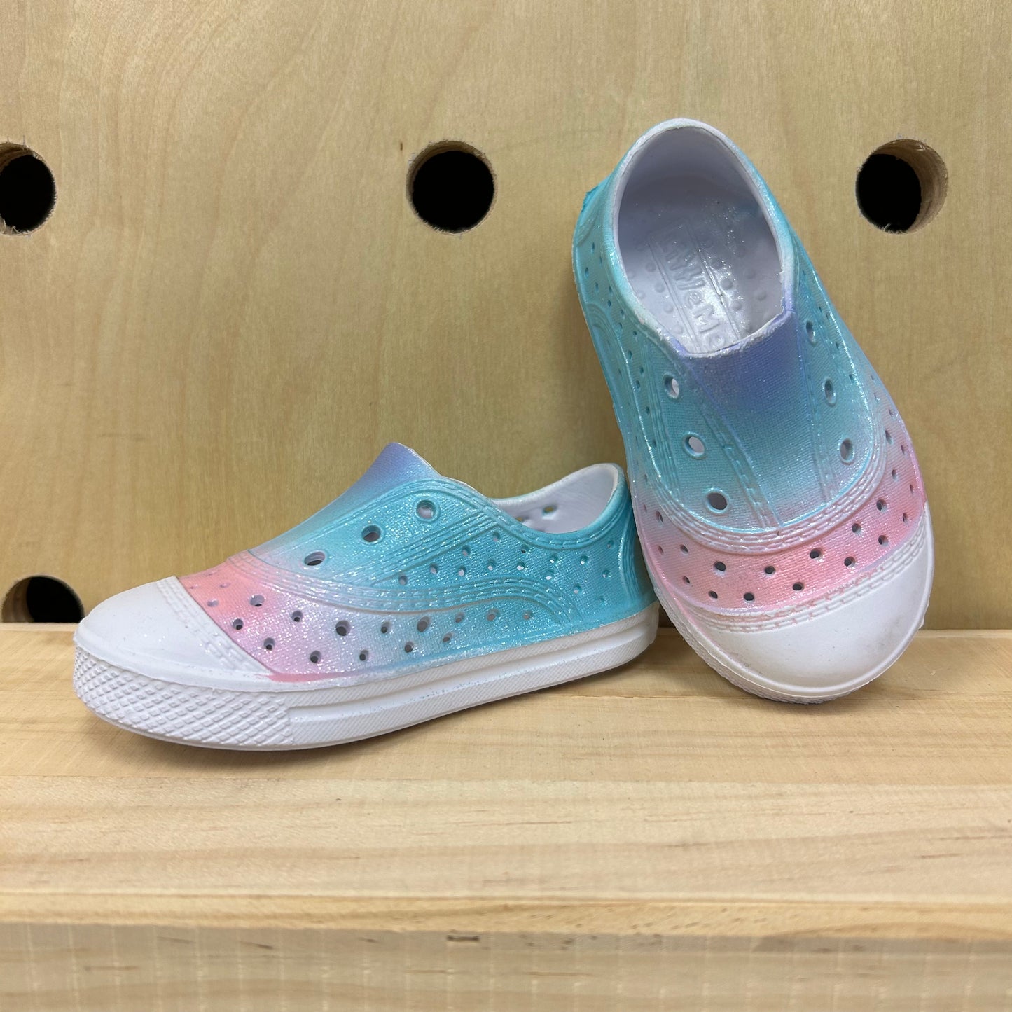 Pastel Ombre Slip Ons
