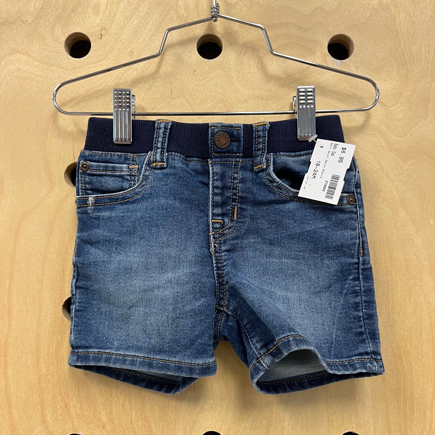Soft Waist Denim Shorts