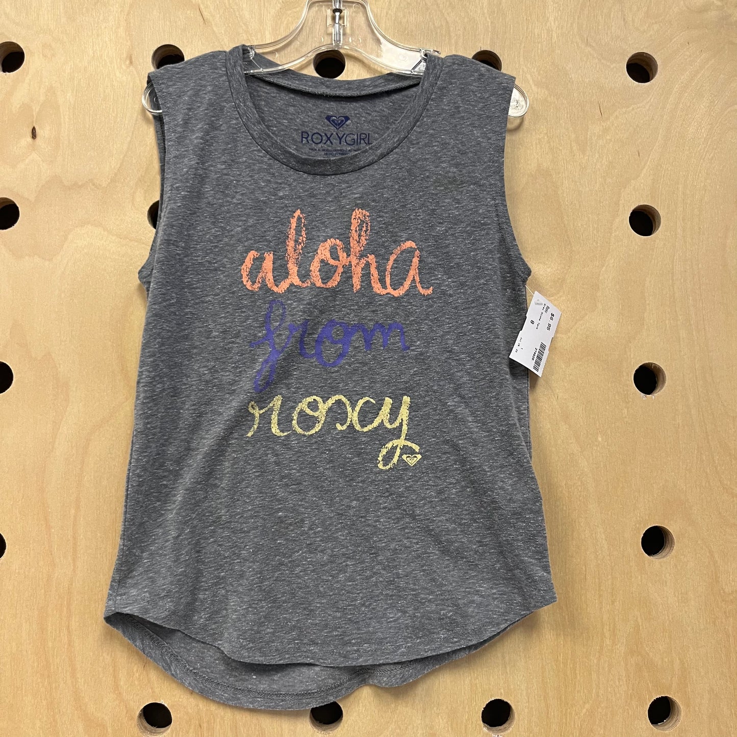 Grey Aloha Tank