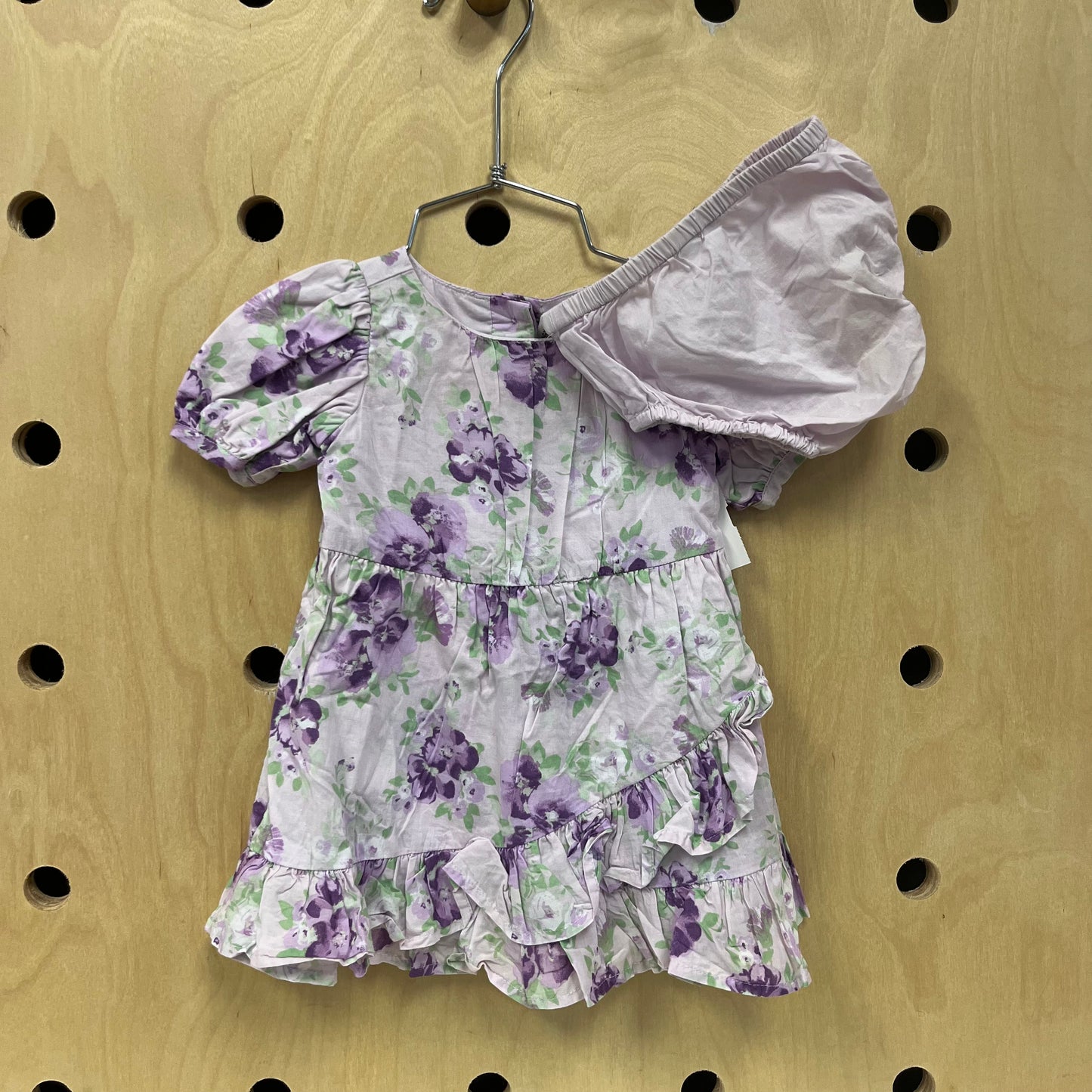 Lavender Floral Dress w/ Bloomers