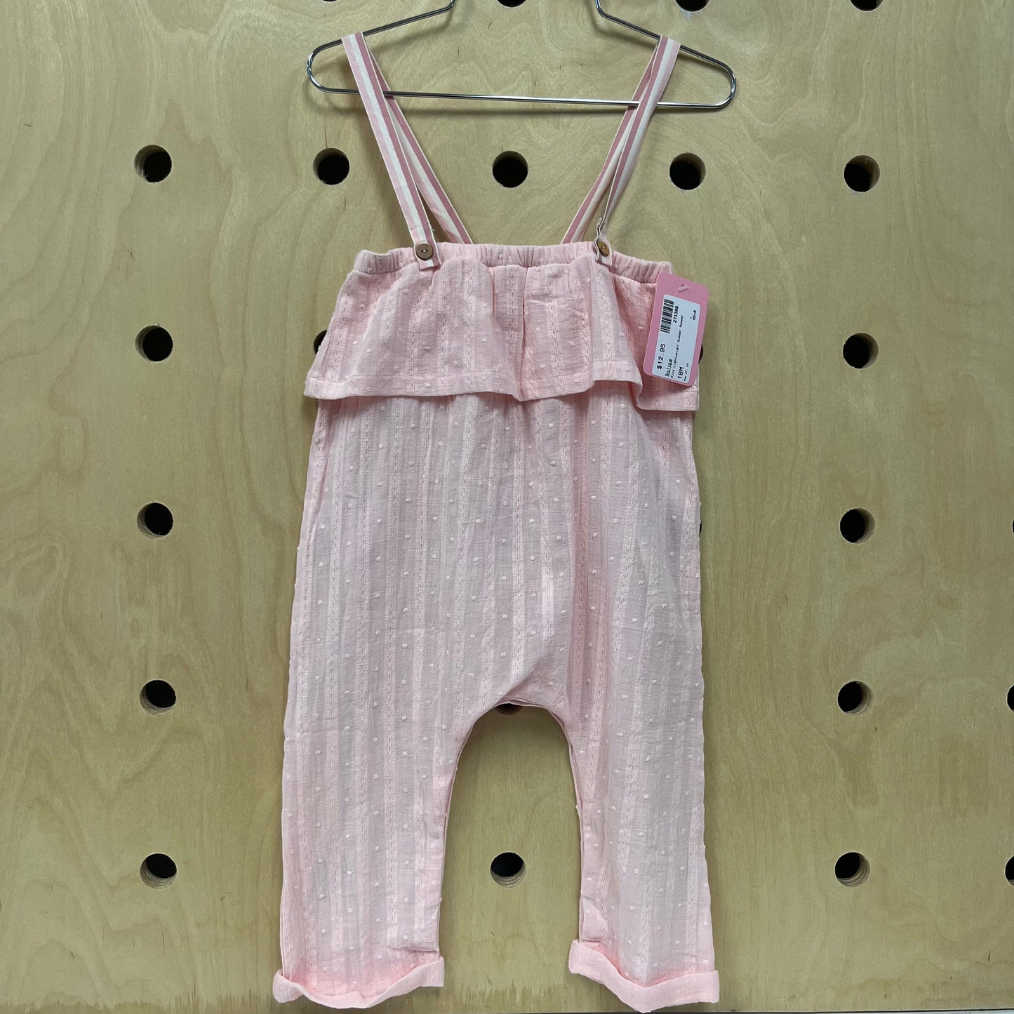 Pink Lightweight Summer Romper
