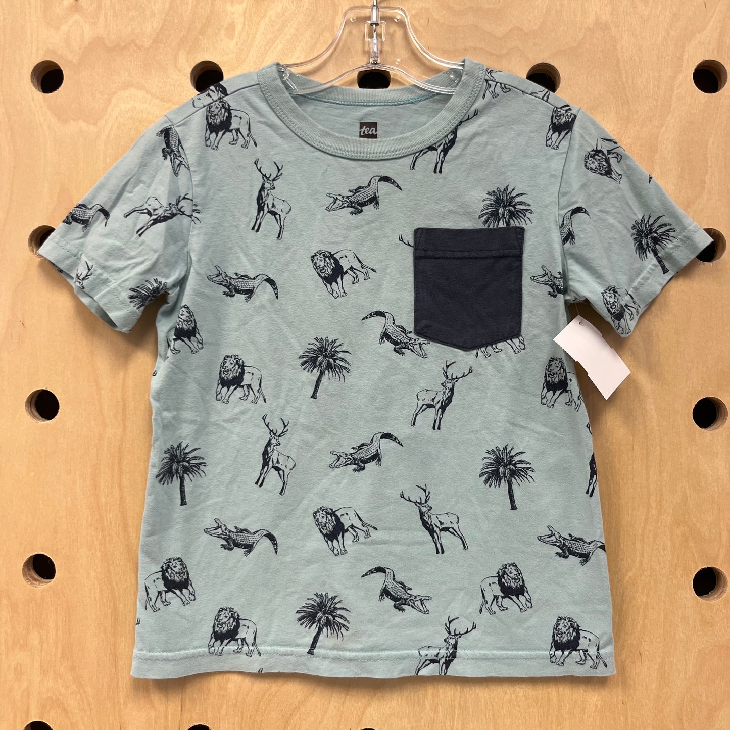 Blue Safari Animals Tee