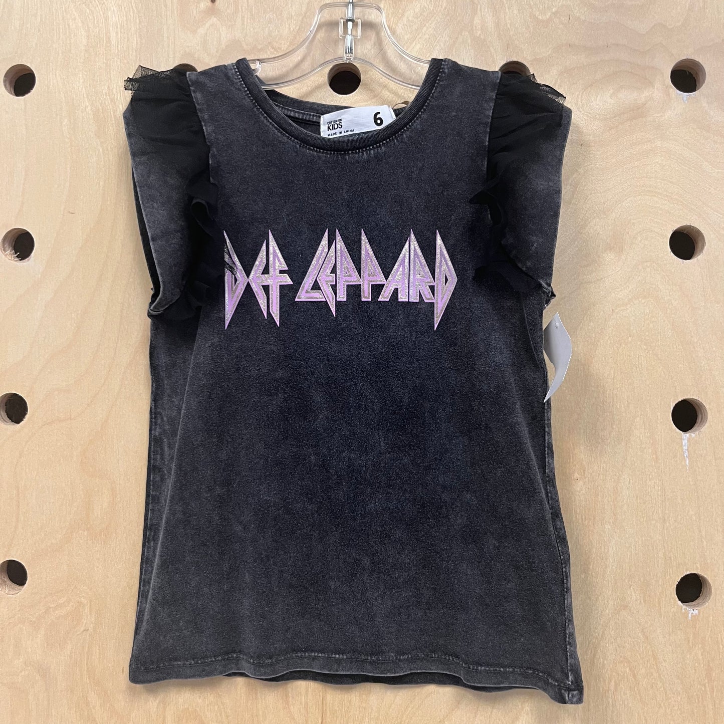 Stone Washed Def Leppard Tee NEW!