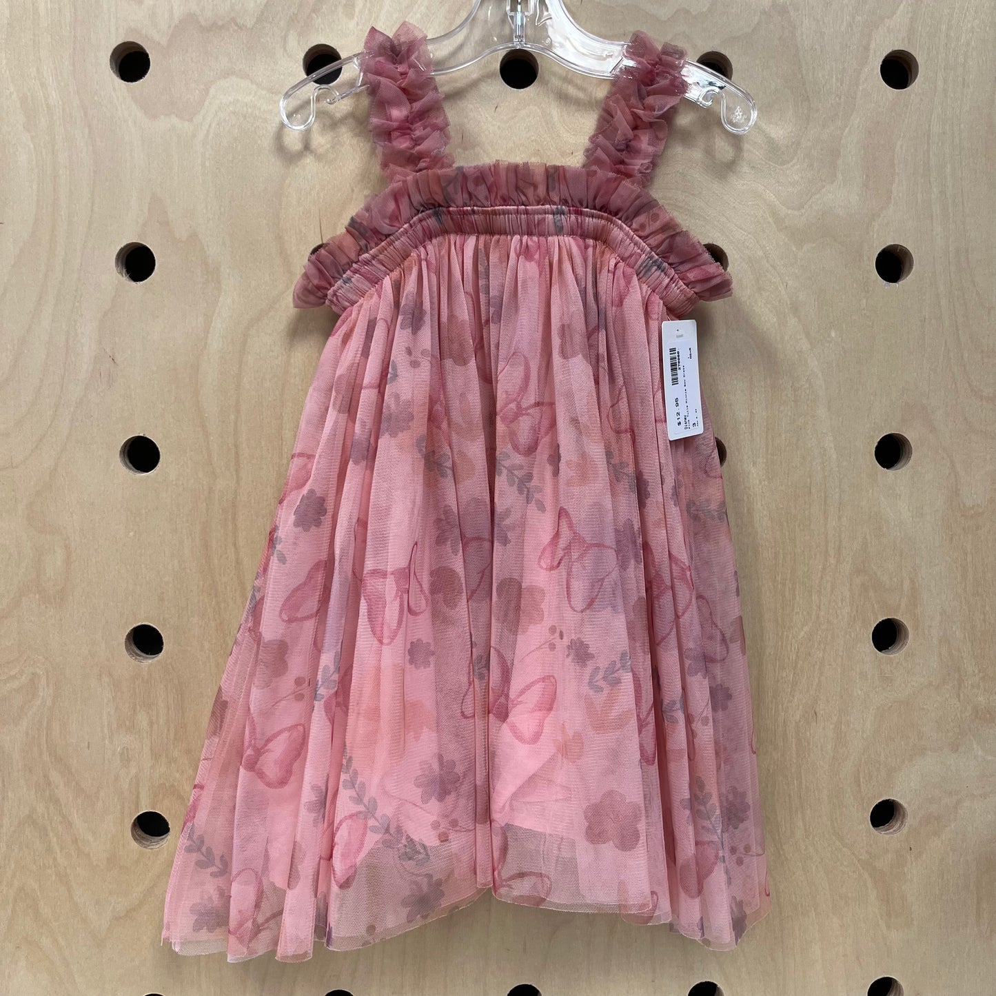 Pink Tulle Minnie Bow Dress