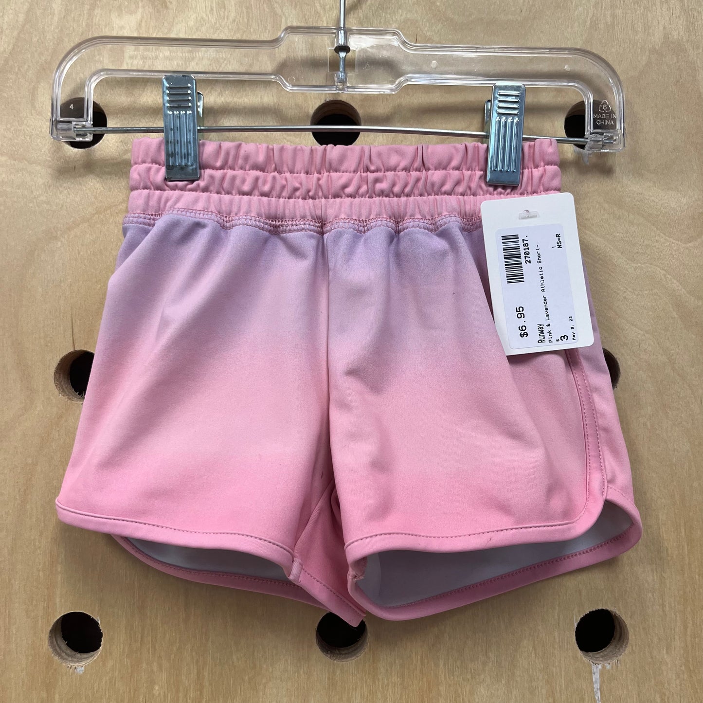 Pink & Lavender Athletic Shorts