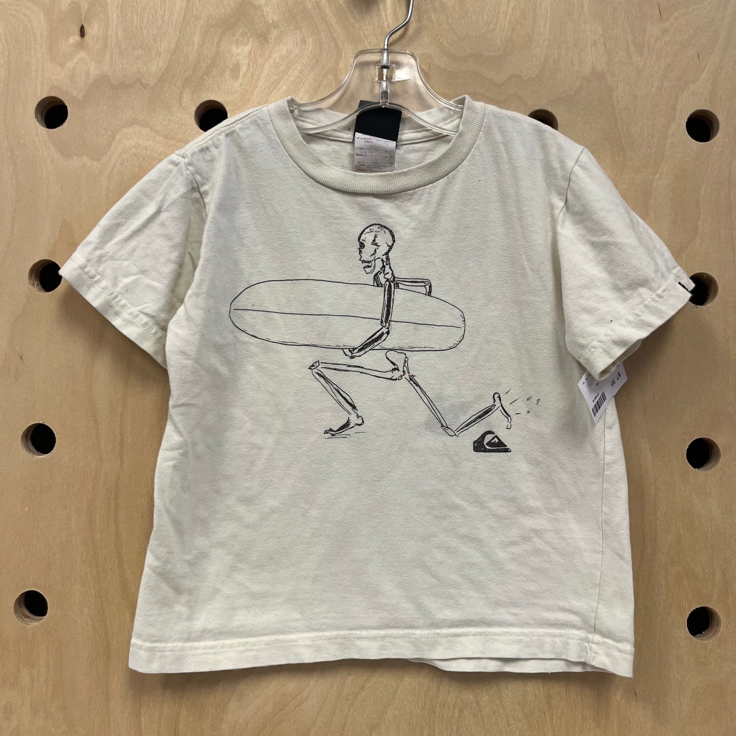 Cream Surf Skeleton Tee