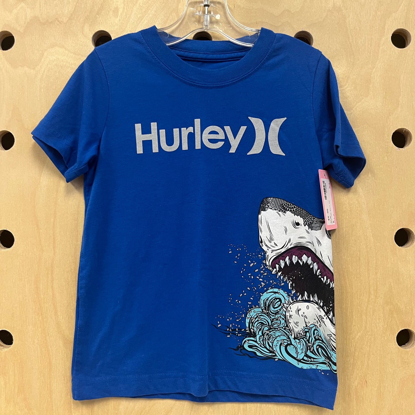 Blue Logo Shark Tee