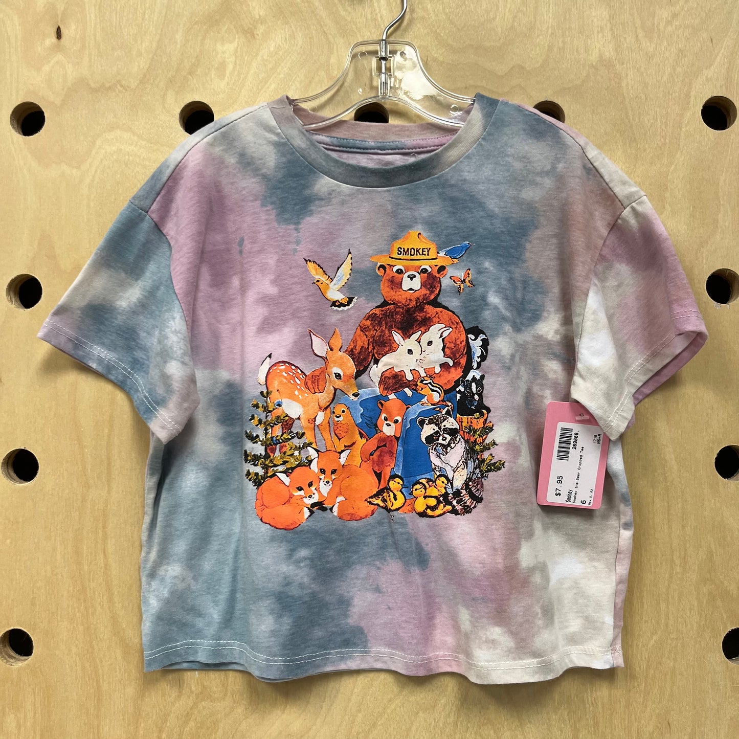 Smokey the Bear Cropped Tee
