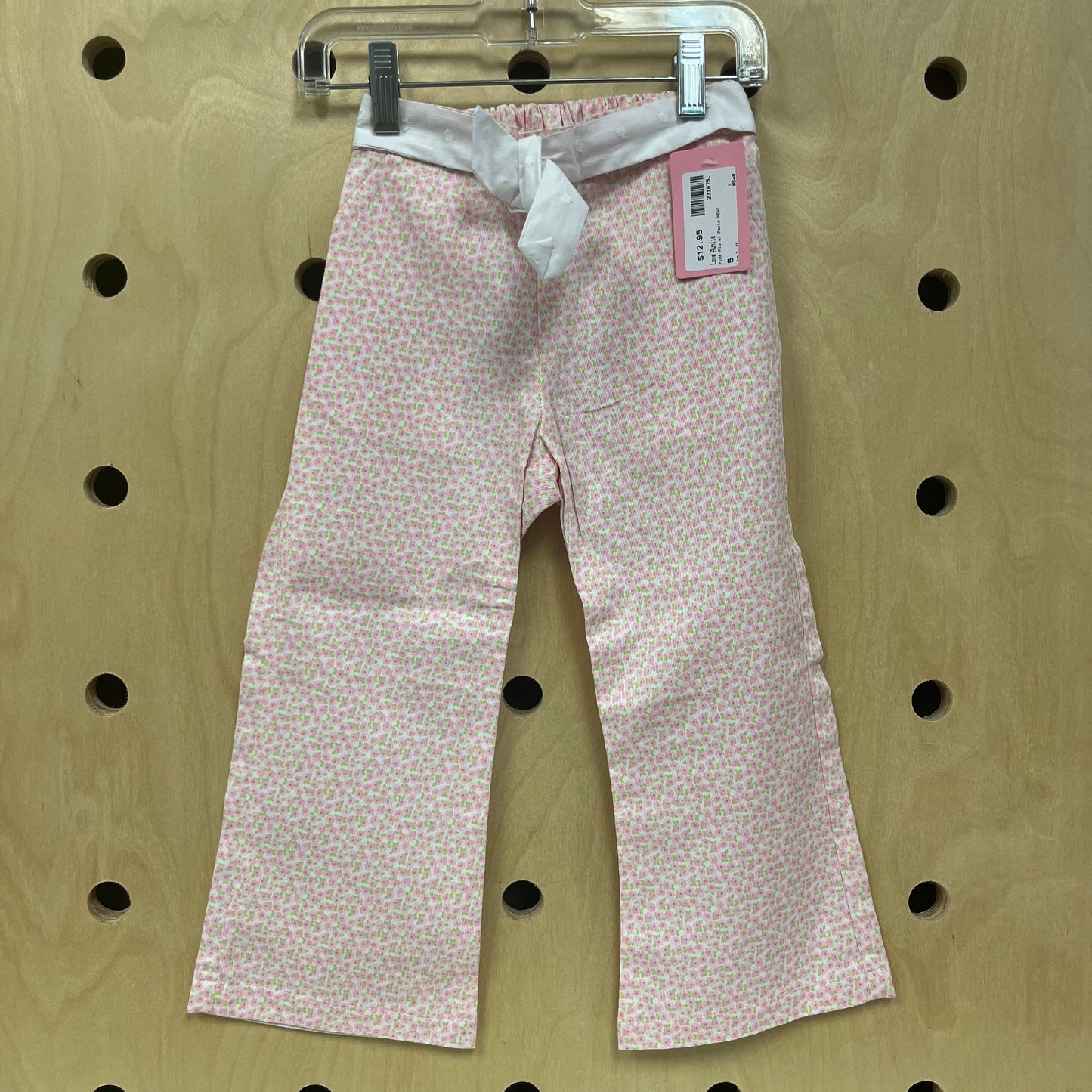 Pink Floral Pants NEW!