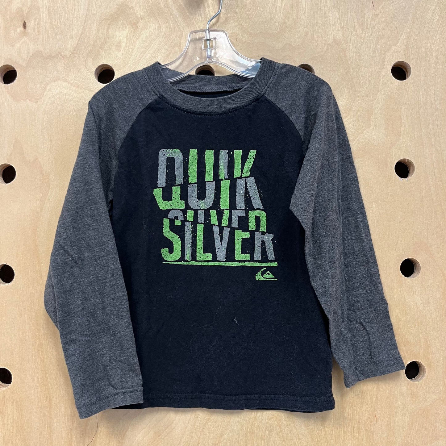 Black & Grey Raglan Tee