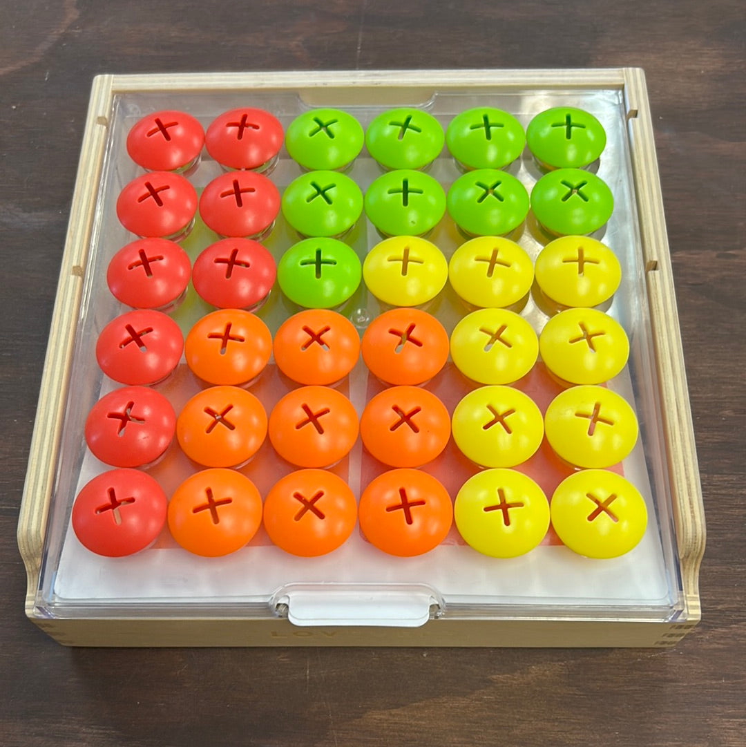 Mosaic Button Board